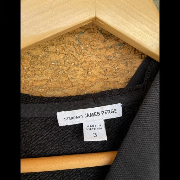 James Perse Moto Zip Up Hoodie Jacket 3 - Picture 2 of 9